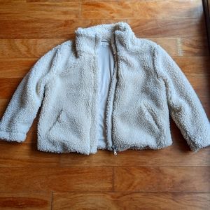 BARELY WORN teddy bear style jacket, Pacsun brand, size M/L.